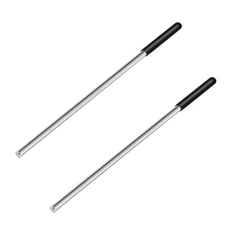 L Continue 2 Pack Winding Rods with Random Antiskid Handle, Used for Garage Door Torsion Spring and Many More Black. - Image 1
